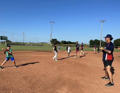 Mulvane Patriots baseball camp