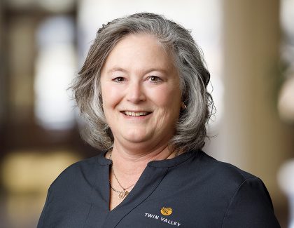 Twin Valley employee spotlight headshot of Traci Thompson.