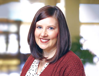 Twin Valley employee spotlight headshot of Jenna Taylor.