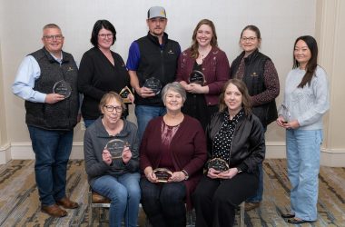 Twin Valley award winning employees at the 2026 OneTVFC annual conference in Wichita Kansas