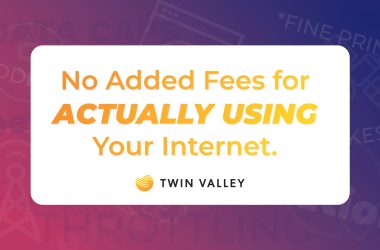 No added internet fees for usage